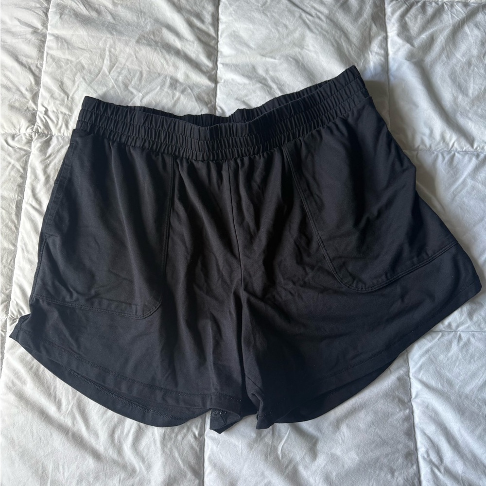 All in Motion Women's Black Athletic Shorts